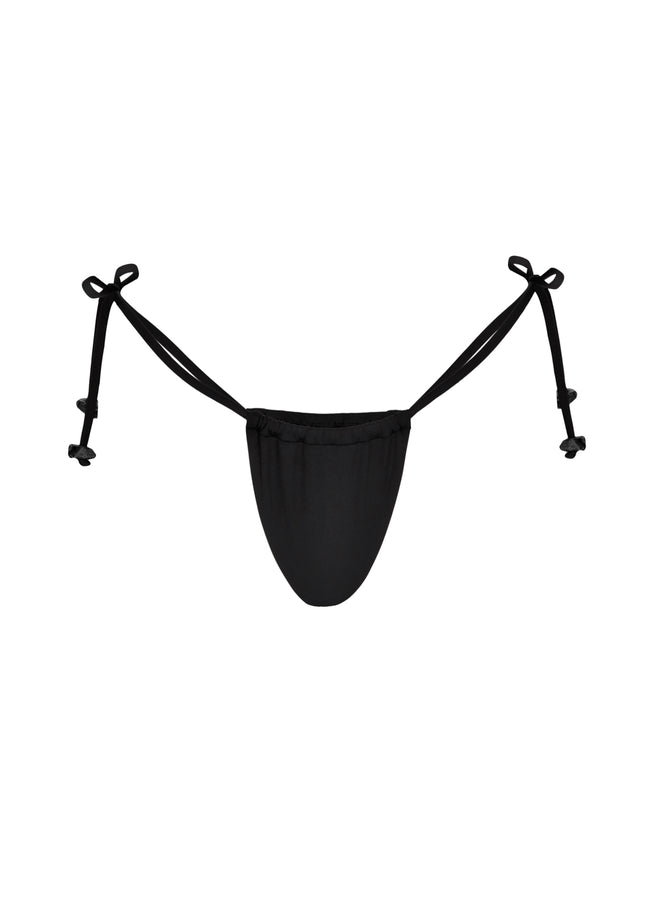AMORE BOTTOM BLACK OBSIDIAN QUARTZ